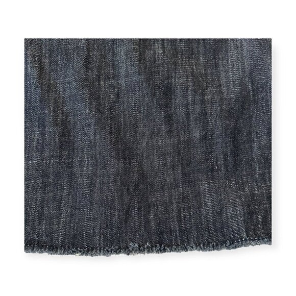 RTA Zaria One-shoulder Denim Blouse In Total Blue, Size XS, - Picture 13 of 16